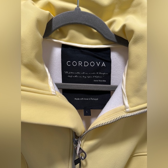 New Condition: Cordova Ski Suit / Yellow / Size Large + Belt Bag - Picture 2 of 6